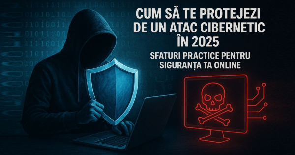 Cum sa te protejezi de un atac cibernetic in 2025: sfaturi practice pentru siguranta ta online